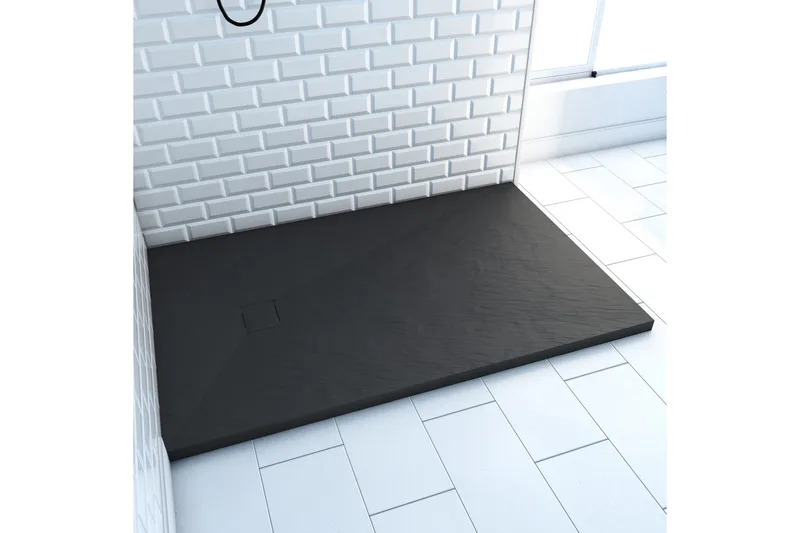 Siggeboda Dusjkar 90x140 cm, Antrasitt