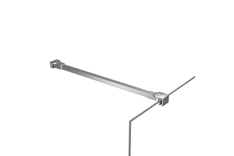Støttearm for dusjdør rustfritt stål 47,5 cm - Hus & oppussing - Kjøkken & bad - Baderom - Dusjutstyr & tilbehør