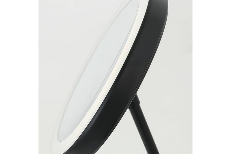 Poppy Sminkespeil med LED-belysning x cm Svart - Lyfco - Innredning - Speil - Speil med belysning