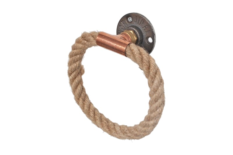 Stumb Toalettrullholder 16 cm, Rosegull