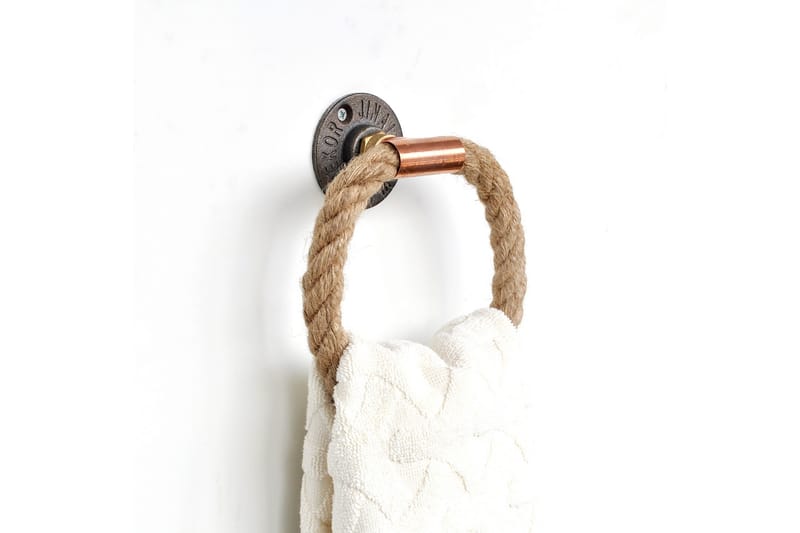 Stumb Toalettrullholder 16 cm - Rosegull - Hus & oppussing - Kjøkken & bad - Baderom - Baderomstilbehør