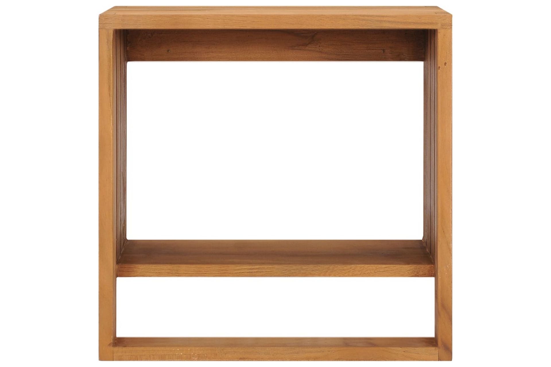 Vegghengt håndklestativ 35x20x35 cm heltre teak - Hus & oppussing - Kjøkken & bad - Baderom - Baderomstilbehør