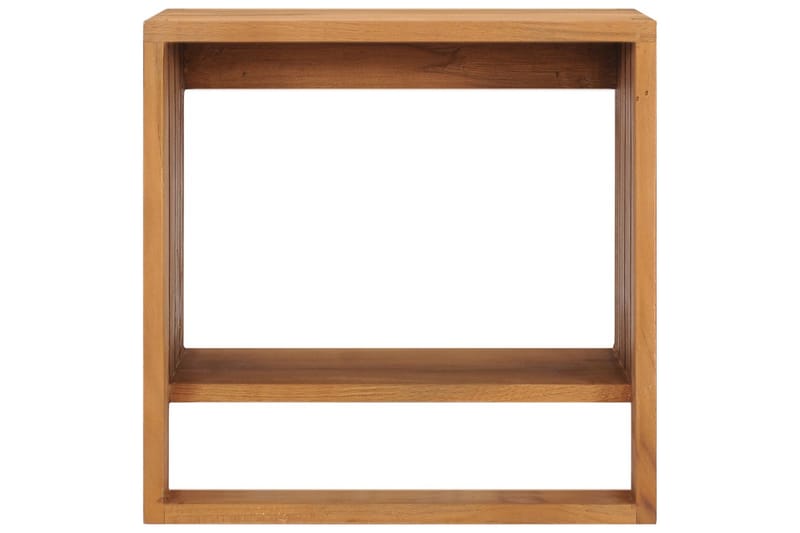 Vegghengt håndklestativ 35x20x35 cm heltre teak - Hus & oppussing - Kjøkken & bad - Baderom - Baderomstilbehør