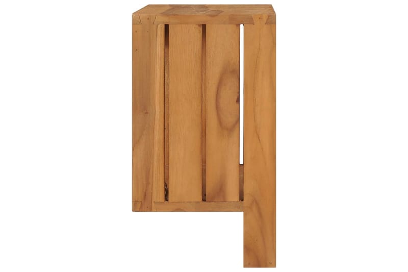 Vegghengt håndklestativ 35x20x35 cm heltre teak - Hus & oppussing - Kjøkken & bad - Baderom - Baderomstilbehør