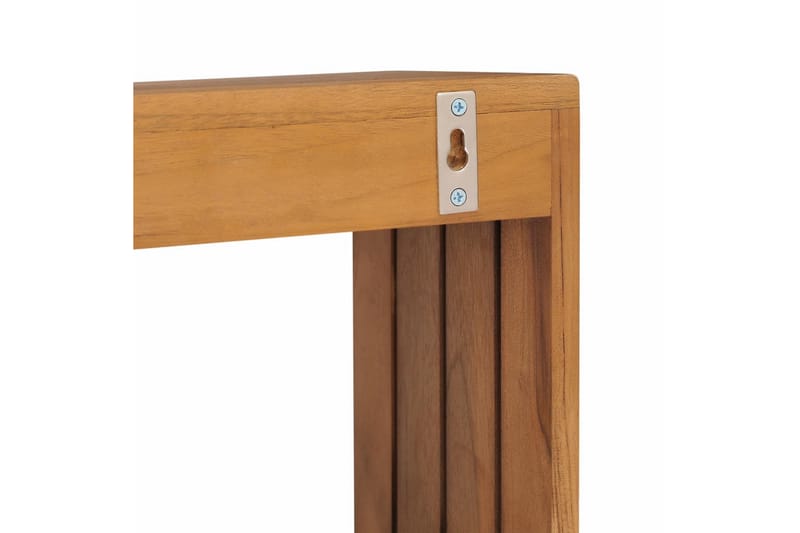 Vegghengt håndklestativ 35x20x35 cm heltre teak - Hus & oppussing - Kjøkken & bad - Baderom - Baderomstilbehør