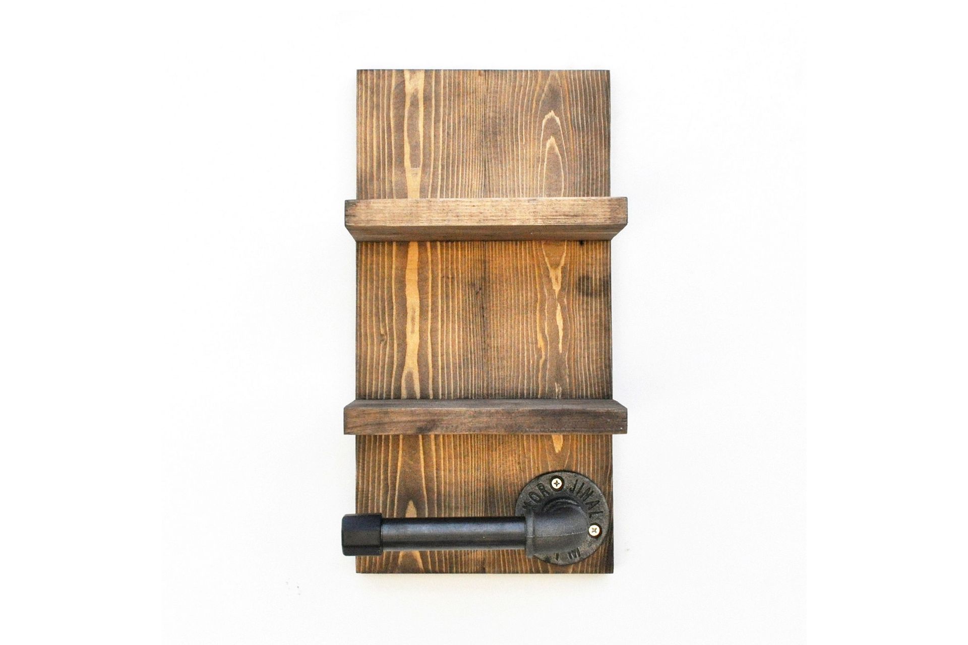 Wall Shelf Valnøtt - Hus & oppussing - Kjøkken & bad - Baderom - Baderomstilbehør