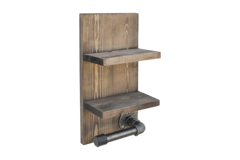 Wall Shelf Valnøtt - Hus & oppussing - Kjøkken & bad - Baderom - Baderomstilbehør