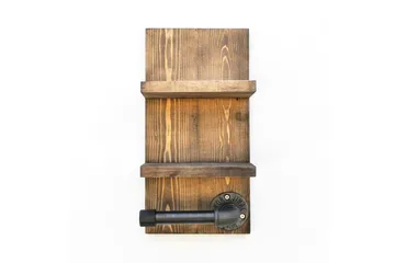 Wall Shelf Valnøtt - Hus & oppussing - Kjøkken & bad - Baderom - Baderomstilbehør