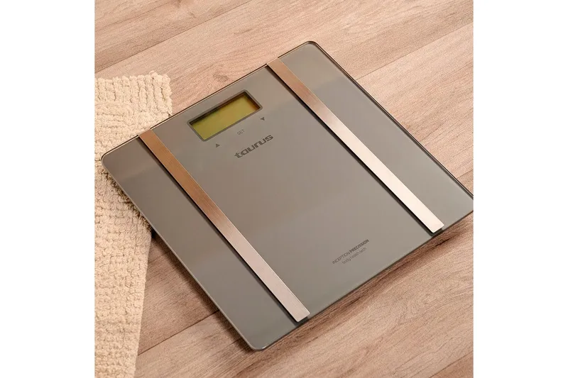 Baderomsvekt Taurus Smart Inception Precision - Sølv - Hus & oppussing - Kjøkken & bad - Baderom - Baderomstilbehør