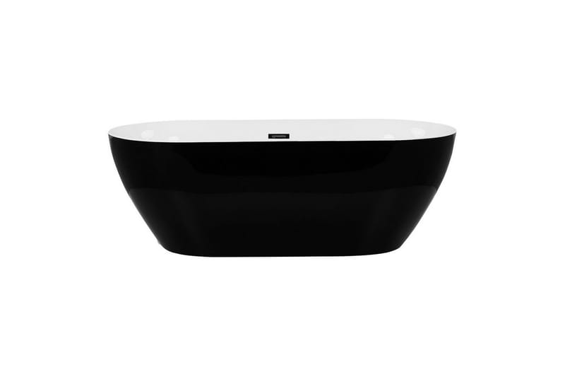 Badkar Beliani Carrera Svart/Silver, 75x150x58 cm Black||Silver - Hus & oppussing - Kjøkken & bad - Baderom - Badekar