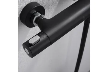 Duschblandare Bathlife Mattsvart - Hus & oppussing - Kjøkken & bad - Baderom - Håndkletørker - Håndkletørker strøm