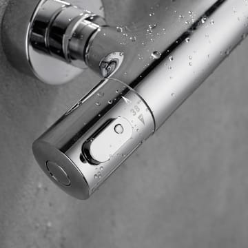 Dusjbatteri Brusa sølv - Krom - Hus & oppussing - Kjøkken & bad - Baderom - Håndkletørker - Håndkletørker strøm