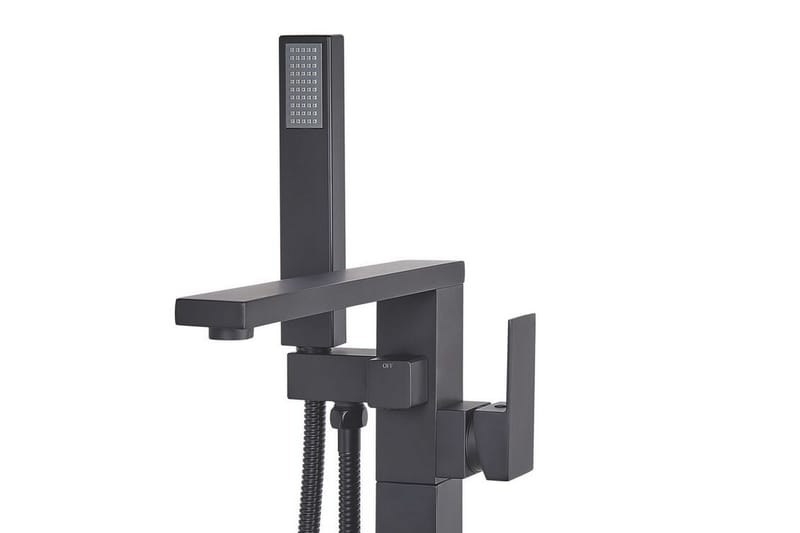 Dellana Badekararmatur Frittstående - Svart Matt - Hus & oppussing - Kjøkken & bad - Baderom - Blandebatteri & kran - Gulvblandere