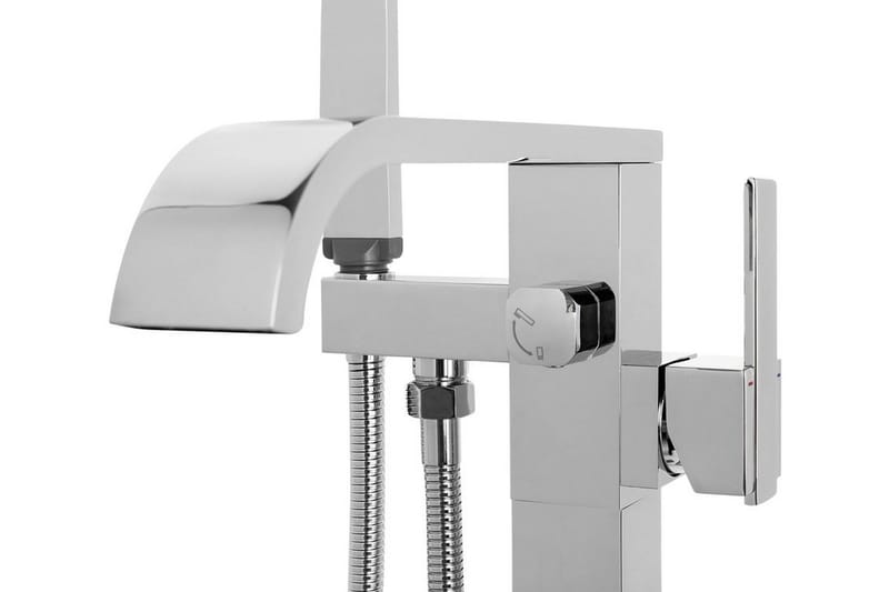 Niagara Badekarblandebatteri 22,5 cm - Sølv - Hus & oppussing - Kjøkken & bad - Baderom - Blandebatteri & kran - Gulvblandere