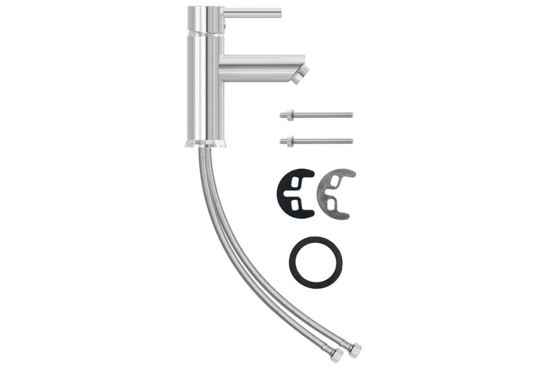 Badekran med krom etterbehandling 130x176 mm - Silver - Hus & oppussing - Kjøkken & bad - Baderom - Blandebatteri & kran