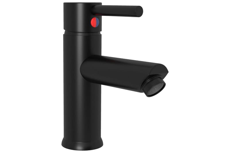 Badekran svart 130x176 mm - Svart - Hus & oppussing - Kjøkken & bad - Baderom - Blandebatteri & kran