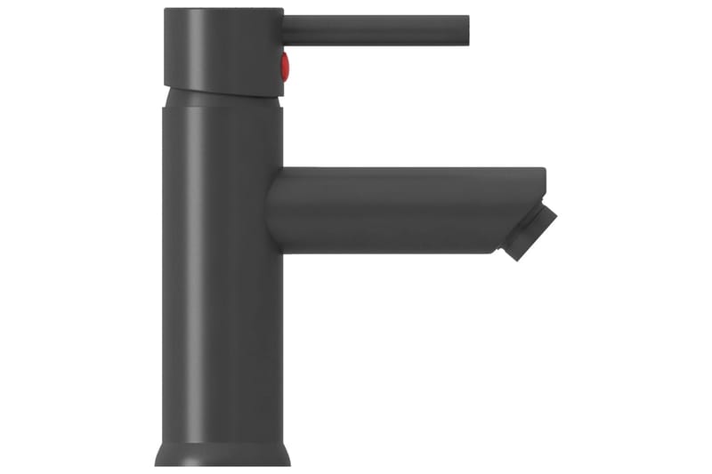 Badekran grå 130x176 mm - Grå - Hus & oppussing - Kjøkken & bad - Baderom - Blandebatteri & kran - Servant blandebatteri