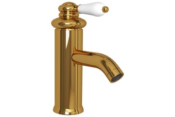 Badekran gull 130x180 mm - Gull - Hus & oppussing - Kjøkken & bad - Baderom - Blandebatteri & kran - Servant blandebatteri