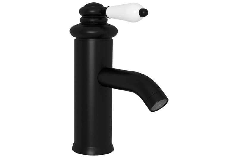 Badekran svart 130x180 mm - Svart - Hus & oppussing - Kjøkken & bad - Baderom - Blandebatteri & kran - Servant blandebatteri
