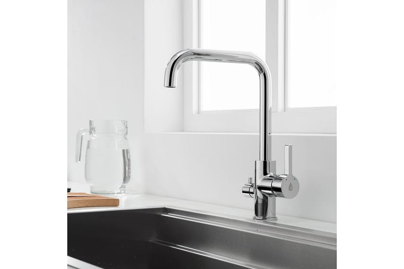 Bathlife Atlant Kjøkkenbatteri - Krom - Hus & oppussing - Kjøkken & bad - Baderom - Blandebatteri & kran - Servant blandebatteri
