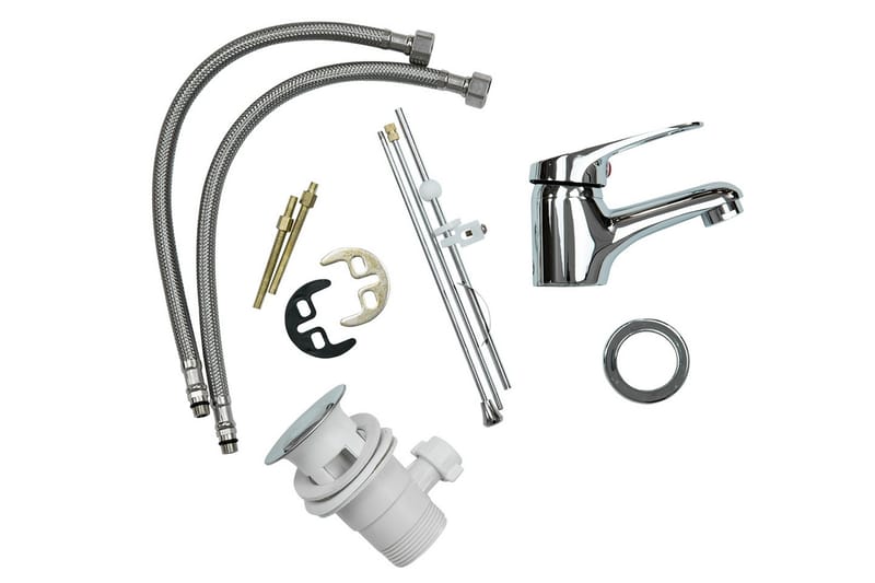 Economico blandebatteri - Grå - Hus & oppussing - Kjøkken & bad - Baderom - Blandebatteri & kran - Servant blandebatteri