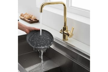 Köksblandare Bathlife Guld - Hus & oppussing - Kjøkken & bad - Baderom - Håndkletørker - Håndkletørker strøm
