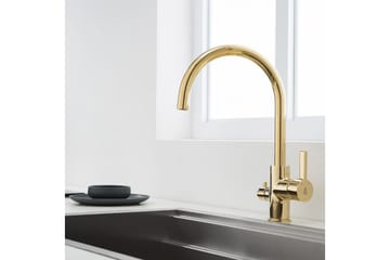 Köksblandare Bathlife Guld - Hus & oppussing - Kjøkken & bad - Baderom - Blandebatteri & kran - Servant blandebatteri