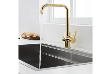 Köksblandare Bathlife Guld - Hus & oppussing - Kjøkken & bad - Baderom - Håndkletørker - Håndkletørker strøm