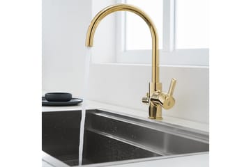 Köksblandare Bathlife Guld - Hus & oppussing - Kjøkken & bad - Baderom - Blandebatteri & kran - Servant blandebatteri