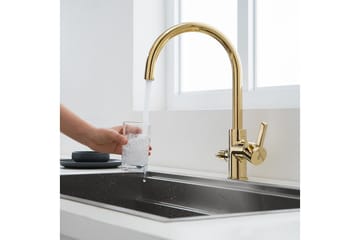 Köksblandare Bathlife Guld - Hus & oppussing - Kjøkken & bad - Baderom - Blandebatteri & kran - Servant blandebatteri