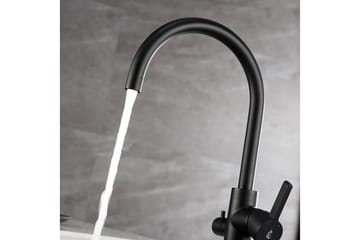 Köksblandare Bathlife Svart - Hus & oppussing - Kjøkken & bad - Baderom - Blandebatteri & kran - Servant blandebatteri
