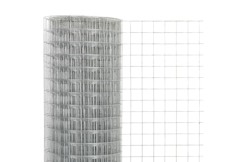 Trådgjerde kylling galvanisert stål 25x1,5 m sølv - Hus & oppussing - Kjøkken & bad - Baderom - Blandebatteri & kran - Servant blandebatteri