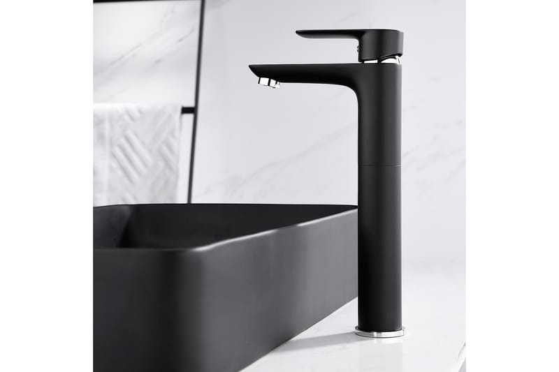 Tvättställsblandare Bathlife Mattsvart - Hus & oppussing - Kjøkken & bad - Baderom - Blandebatteri & kran - Servant blandebatteri