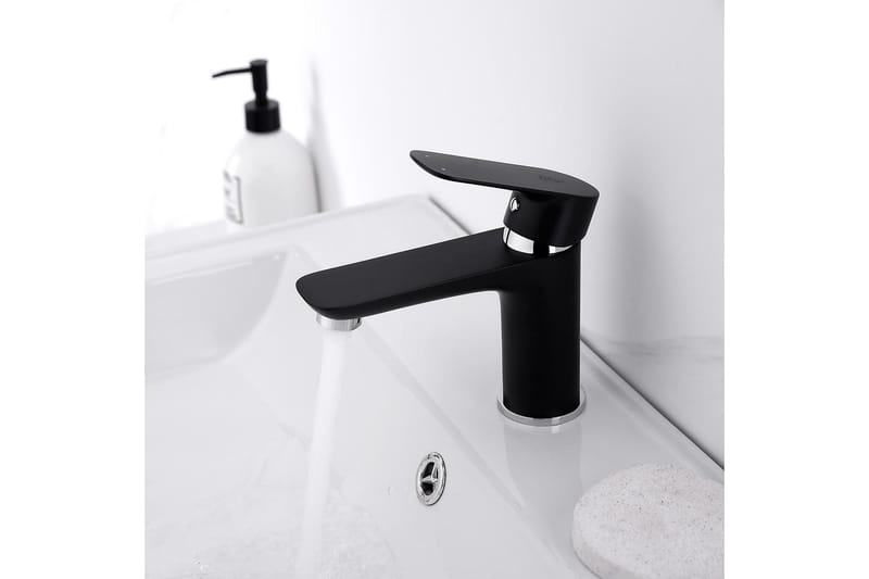 Tvättställsblandare Bathlife Mattsvart - Hus & oppussing - Kjøkken & bad - Baderom - Blandebatteri & kran - Servant blandebatteri
