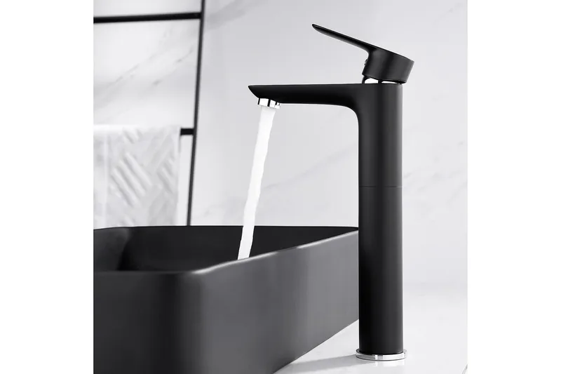 Tvättställsblandare Bathlife Mattsvart - Hus & oppussing - Kjøkken & bad - Baderom - Blandebatteri & kran - Servant blandebatteri