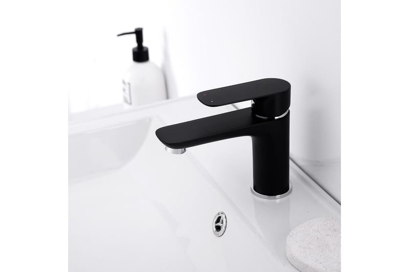 Tvättställsblandare Bathlife Mattsvart - Hus & oppussing - Kjøkken & bad - Baderom - Blandebatteri & kran - Servant blandebatteri