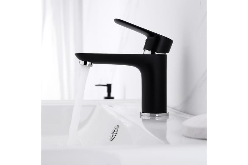 Tvättställsblandare Bathlife Mattsvart - Hus & oppussing - Kjøkken & bad - Baderom - Blandebatteri & kran - Servant blandebatteri