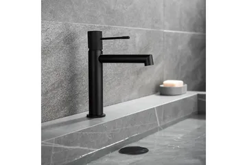 Tvättställsblandare Bathlife Svart - Hus & oppussing - Kjøkken & bad - Baderom - Blandebatteri & kran - Servant blandebatteri