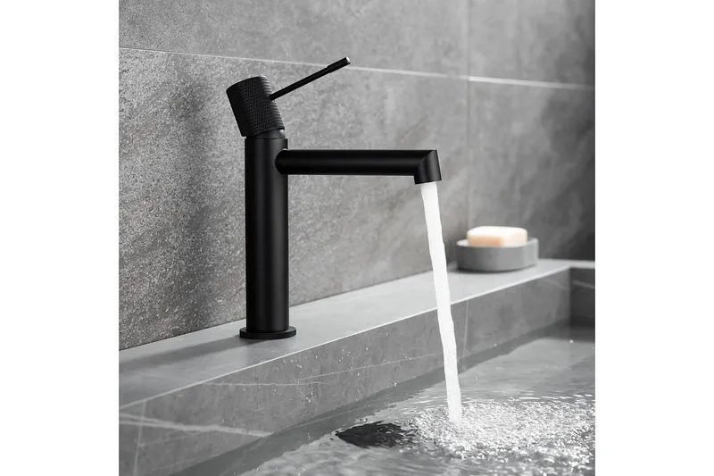 Tvättställsblandare Bathlife Svart - Hus & oppussing - Kjøkken & bad - Baderom - Blandebatteri & kran - Servant blandebatteri