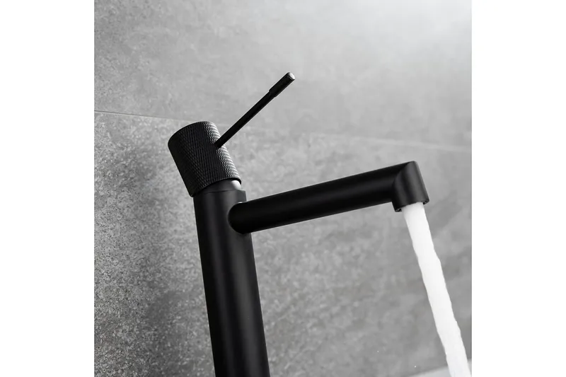 Tvättställsblandare Bathlife Svart - Hus & oppussing - Kjøkken & bad - Baderom - Blandebatteri & kran - Servant blandebatteri