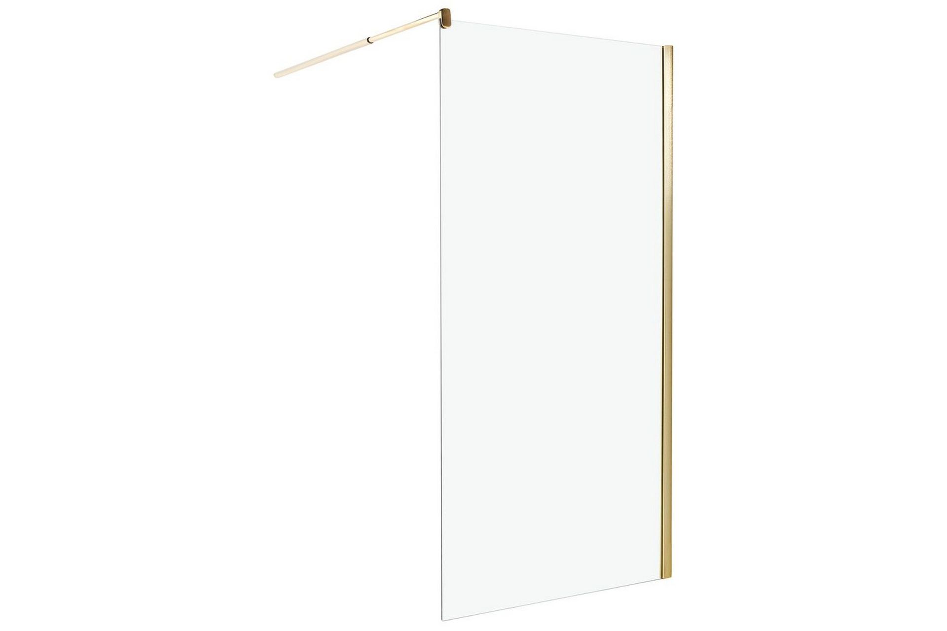Duschskärm GOLD 100x100x190 cm -
