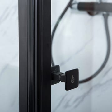 Dusjdør Bathlife Profil Rett 70 Dør Svart - Bathlife - Hus & oppussing - Kjøkken & bad - Baderom - Dusjer
