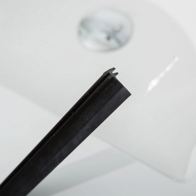 Dusjdør Bathlife Profil Rett 70 Dør Svart - Bathlife - Hus & oppussing - Kjøkken & bad - Baderom - Dusjer
