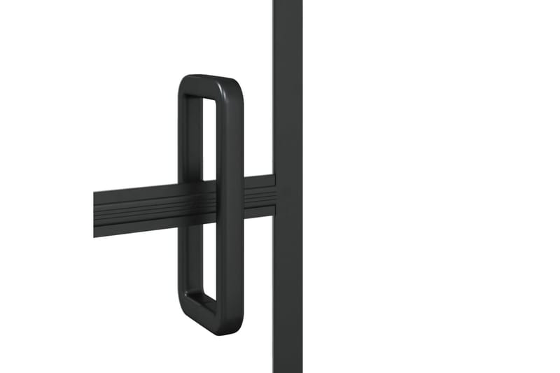 Dusjdør ESG 80x140 cm svart - Hus & oppussing - Kjøkken & bad - Baderom - Dusjer