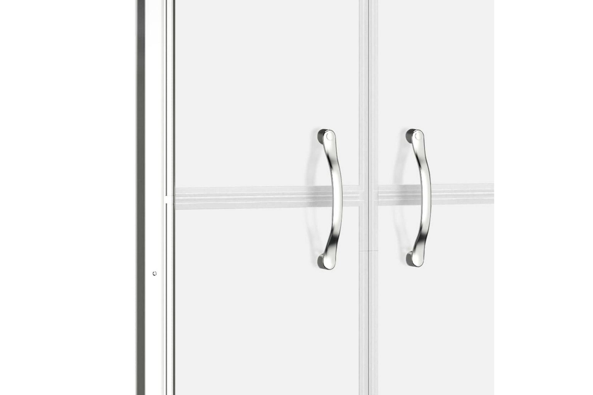 Dusjdør frostet ESG 81x190 cm - Hus & oppussing - Kjøkken & bad - Baderom - Dusjer