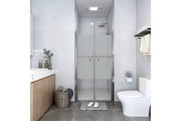 Dusjdør halvfrostet ESG 81x190 cm - Hus & oppussing - Kjøkken & bad - Baderom - Dusjer