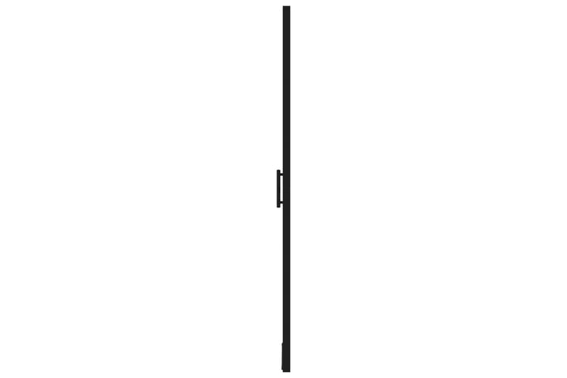 Dusjdør herdet glass 81x195 cm svart - Hus & oppussing - Kjøkken & bad - Baderom - Dusjer