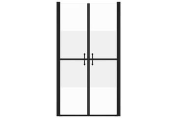 Dusjdör halvfrostet ESG (78-81)x190 cm - Hus & oppussing - Kjøkken & bad - Baderom - Dusjer
