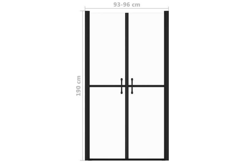 Dusjdör klar ESG (93-96)x190 cm - Hus & oppussing - Kjøkken & bad - Baderom - Dusjer