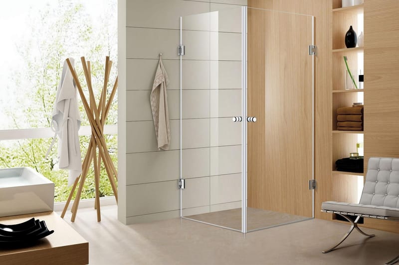 Shower door - Helga 800 - Transparent - Hus & oppussing - Kjøkken & bad - Baderom - Dusjer